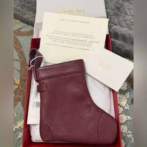 NWT very Rare Hammitt purse line Small Blackberry Plum Mini Holiday stocking